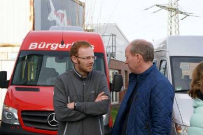 S. Michelswirth im Gesprch mit Daniel Hagemeier