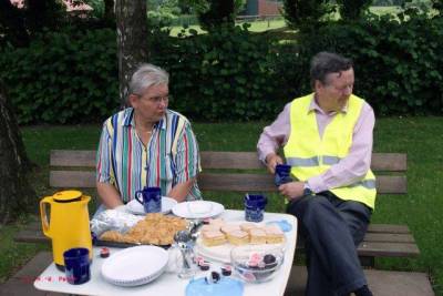 Es ist noch Kuchen da.