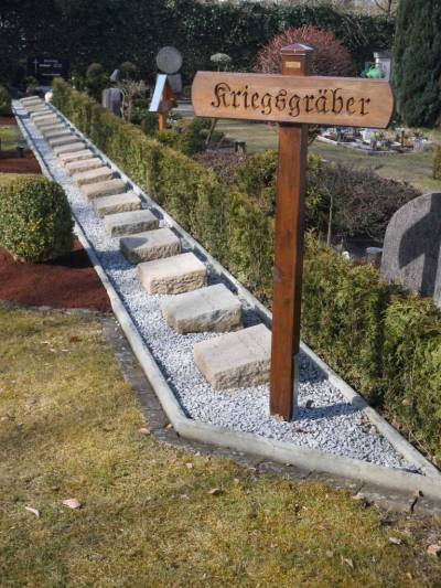Die Reihe der Kriegsgrber