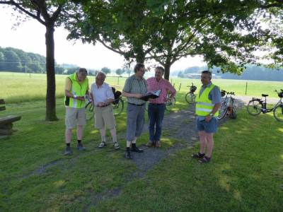 Ankunft am Ziel der Rckkmper Kapelle