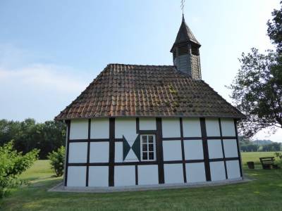 Ziel der Familienradtour die Rckkmper Kapelle
