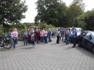 Ankunft am Zielort in Enniger