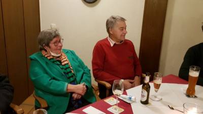 Theo Bettmann mit Frau