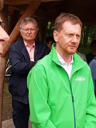 Zusammentreffen mit Ministerprsident Kretschmer