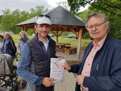 Meinungsaustausch mit dem Landratskandidaten der CDU