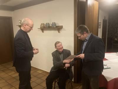 Ludger Tenhumberg 60 Jahre Mitglied